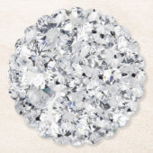 diamanten kartonnen onderzetters (Voorkant)