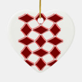 diamanten keramisch ornament (Achterkant)