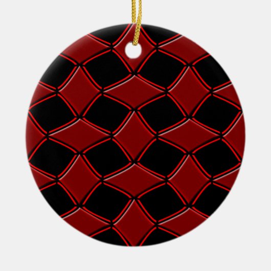 diamanten keramisch ornament (Voorkant)