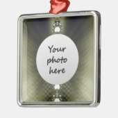 Diamanten Kerstversiering Metalen Ornament (Links)