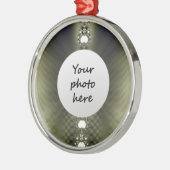 Diamanten Kerstversiering Metalen Ornament (Links)