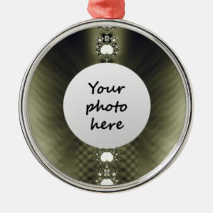 Diamanten Kerstversiering Metalen Ornament