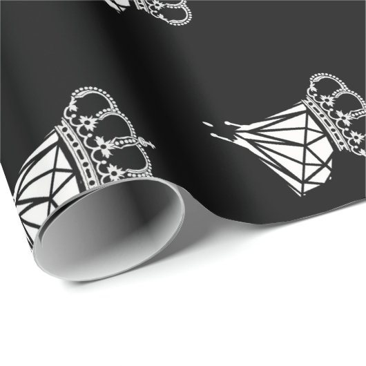 Diamanten & kronen papier | Luxe bruiloften (Rol Hoek)