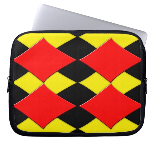 Diamanten Laptop Sleeve (Voorkant)