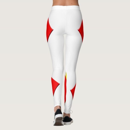 diamanten leggings (Achterkant)