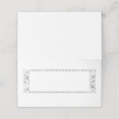 diamanten Lijst Plaatskaartje (Buitenkant ongevouwen)