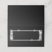 diamanten Lijst Plaatskaartje (Buitenkant ongevouwen)