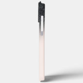 Diamanten Lippen Glitter Ombre Roze Goud Case-Mate iPhone Case (Achterkant / Links)