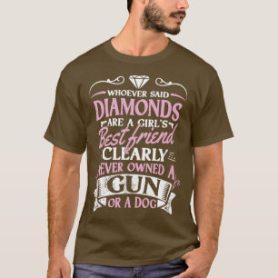 Diamanten meisjes t-shirt