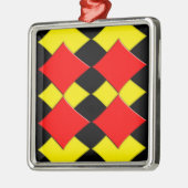 Diamanten Metalen Ornament (Links)