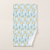 Diamanten Midden eeuw modern atoompatroon Bad Handdoek (Handdoek)