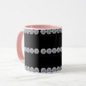 Diamanten mok (Voorkant links)
