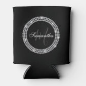 Diamanten Monogram Blikjeskoeler (Voorkant)