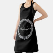 Diamanten Monogram Schort (Insitu)