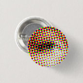 Diamanten ogen ronde button 3,2 cm (Voorkant /achterkant)