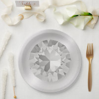 Diamanten papieren borden