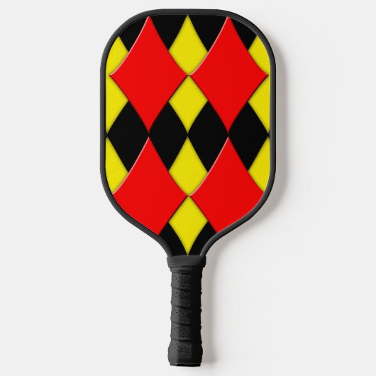 diamanten pickleball paddle (Achterkant)