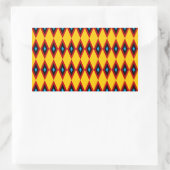 diamanten rechthoekige sticker (Tas)