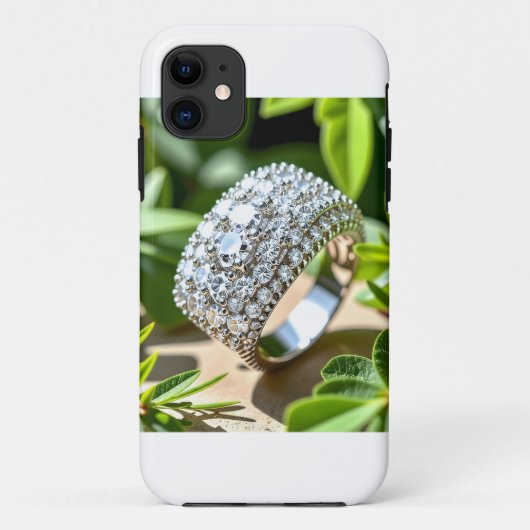 Diamanten ring afbeelding Case-Mate iPhone case (Achterkant)