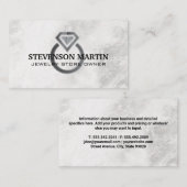 Diamanten Ring | Juwelier Visitekaartje (Voorkant / Achterkant)