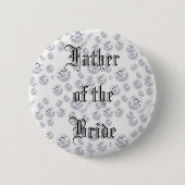 diamanten ronde button 5,7 cm (Voorkant)