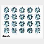 diamanten ronde sticker (Vel)