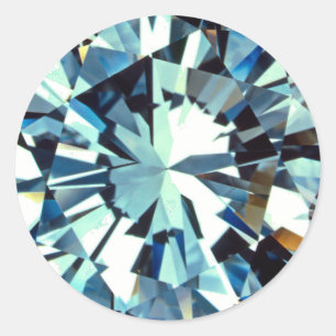 diamanten ronde sticker