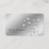 Diamanten Sieraden Ontwerper QR Code Visitekaartje (Voorkant)