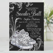 Diamanten Sneaker Ball Verjaardagsfeestje Kaart