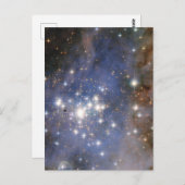 Diamanten sterren in Carina Nebula Hubble Space Briefkaart (Voorkant / Achterkant)