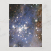 Diamanten sterren in Carina Nebula Hubble Space Briefkaart (Voorkant)