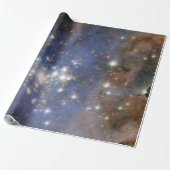 Diamanten sterren in Carina Nebula Hubble Space Cadeaupapier (Uitgerold)