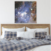 Diamanten sterren in Carina Nebula Hubble Space Canvas Afdruk (Insitu (Slaapkamer))