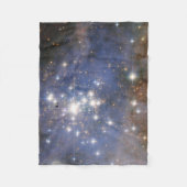 Diamanten sterren in Carina Nebula Hubble Space Fleece Deken (Voorkant)