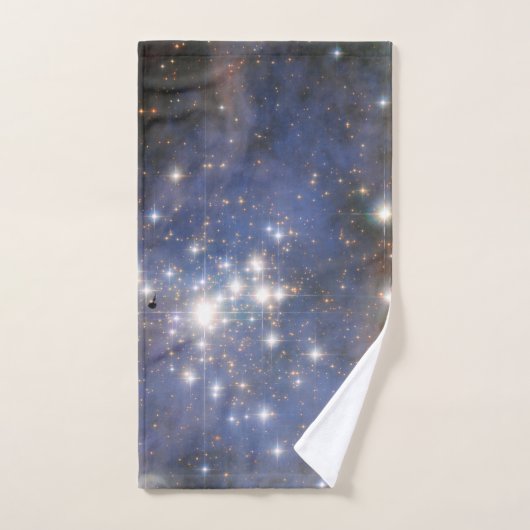 Diamanten sterren in Carina Nebula Hubble Space Handdoek (Handdoek)