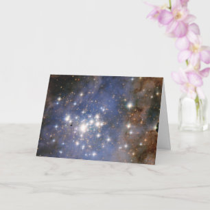 Diamanten sterren in Carina Nebula Hubble Space Kaart