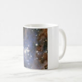 Diamanten sterren in Carina Nebula Hubble Space Koffiemok (Voorkant rechts)
