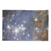 Diamanten sterren in Carina Nebula Hubble Space Kussensloop (Achterkant-Links)