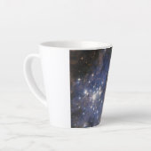 Diamanten sterren in Carina Nebula Hubble Space Latte Mok (Linkerhoek)