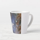 Diamanten sterren in Carina Nebula Hubble Space Latte Mok (Rechterhoek)