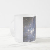 Diamanten sterren in Carina Nebula Hubble Space Matglas Koffiemok (Voorkant links)