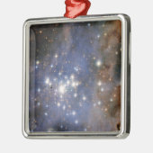 Diamanten sterren in Carina Nebula Hubble Space Metalen Ornament (Links)