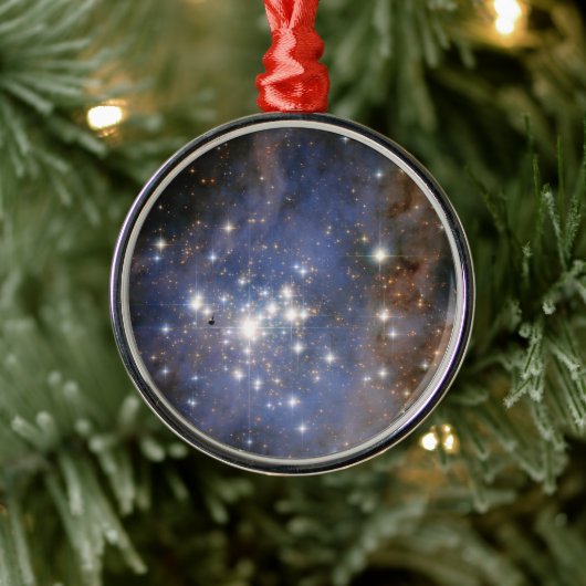 Diamanten sterren in Carina Nebula Hubble Space Metalen Ornament (Boom)