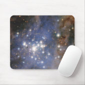 Diamanten sterren in Carina Nebula Hubble Space Muismat (Met muis)