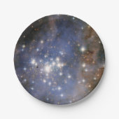 Diamanten sterren in Carina Nebula Hubble Space Papieren Bordje (Voorkant)