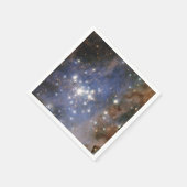 Diamanten sterren in Carina Nebula Hubble Space Servet (Hoek)
