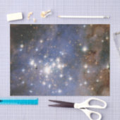 Diamanten sterren in Carina Nebula Hubble Space Tissuepapier (Craft)