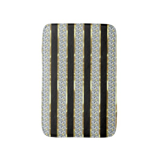 Diamanten Stripes Badmat (Voorkant Verticaal)