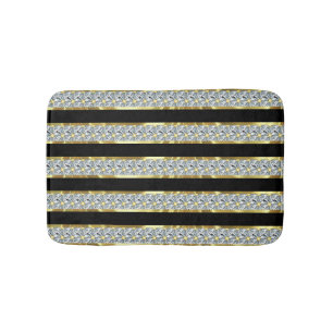 Diamanten Stripes Badmat
