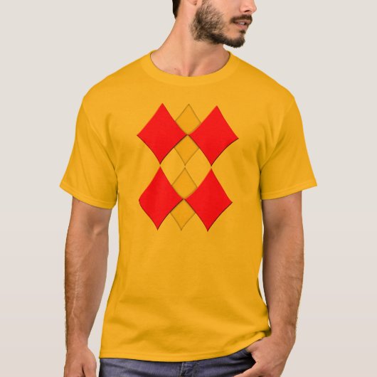 diamanten t-shirt (Voorkant)